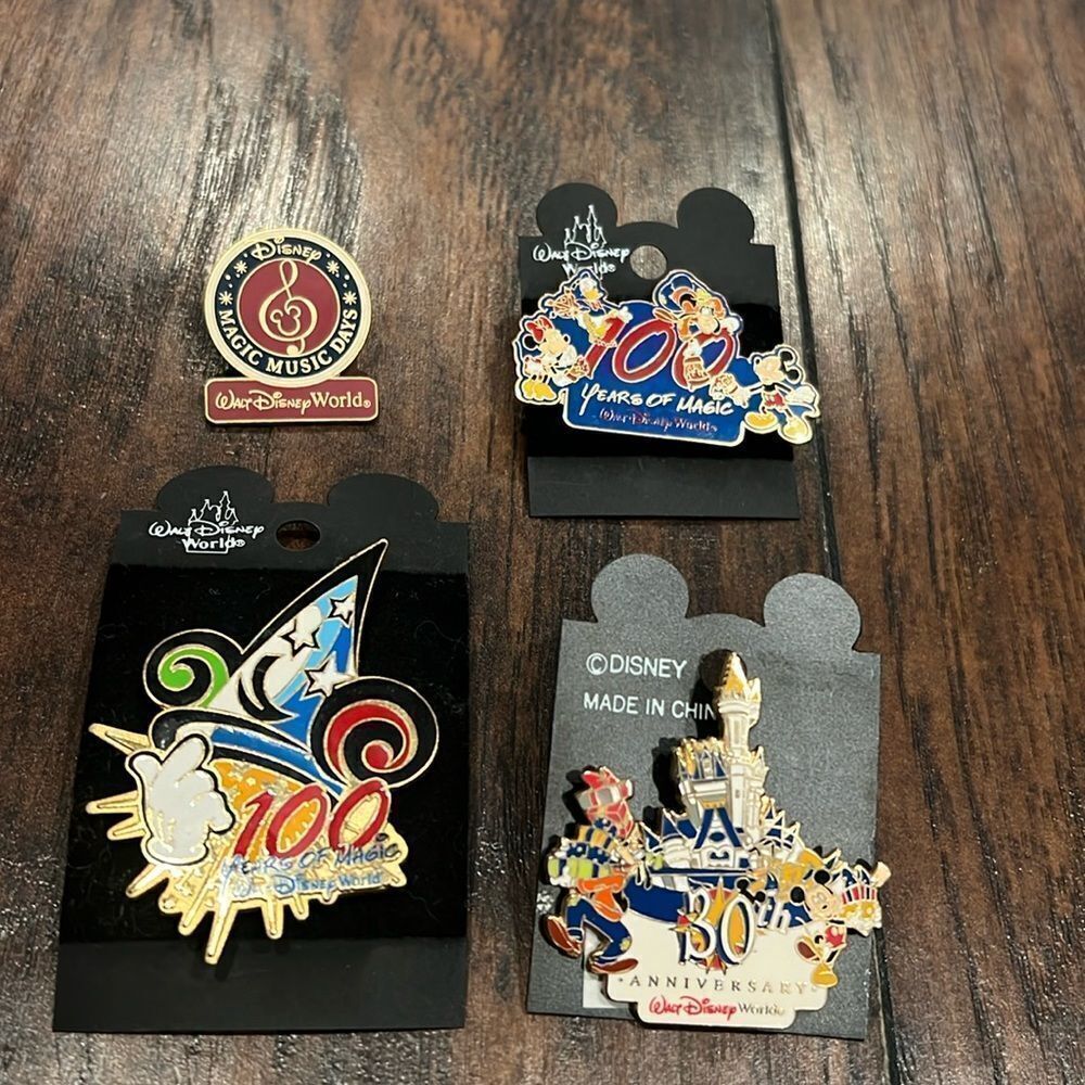 Lot of Walt Disney World 100 Years of Magic Sorcerer's Hat plus other